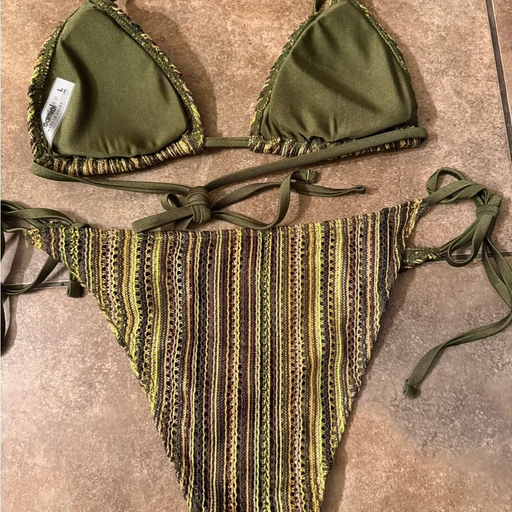 Samiol Olive Green Top